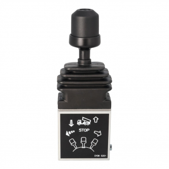 Pneumatic joystick for hooklift, skip loader, tipper BI
